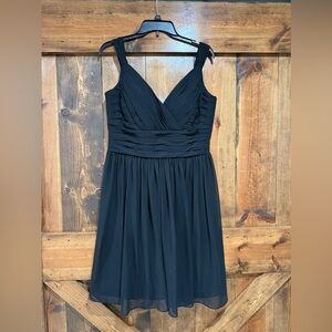 Bill Levkoff Women’s Formal Dress Black Knee‎ Length Cocktail Dress Size 14